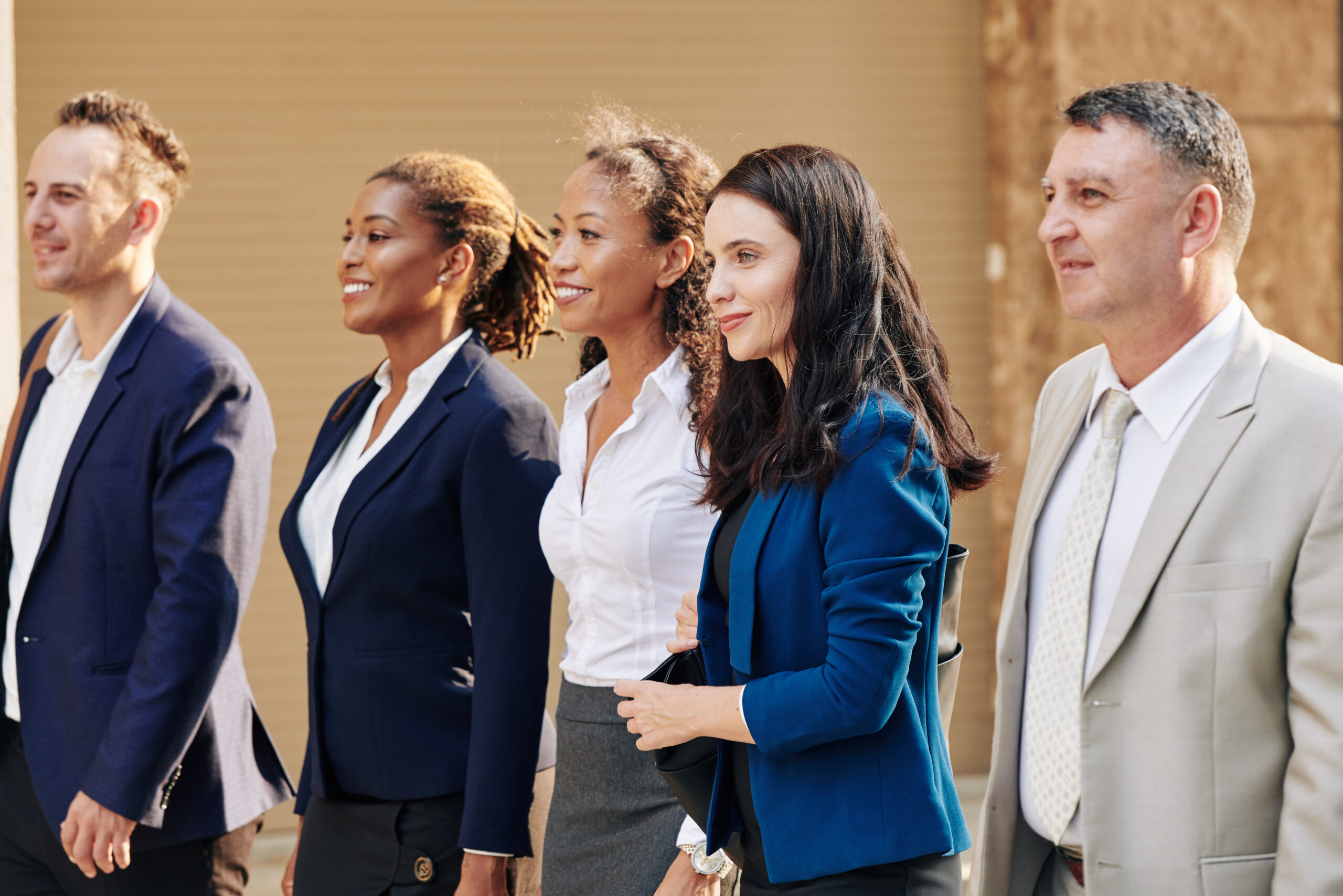 Team of high-performing sales professionals